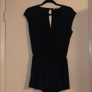 BCBG navy blue romper, size xs, worn once